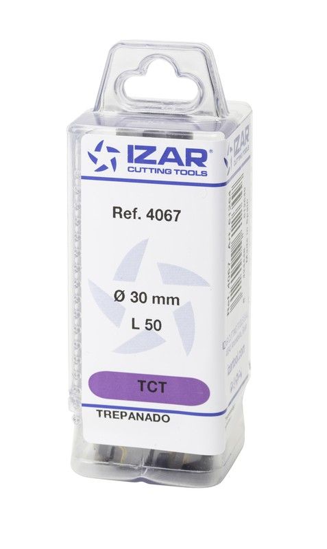 Fresa Hueca Serie Larga con Dientes de Metal Duro TCT para Maquina Electromagnetica Universal, Referencia 4067