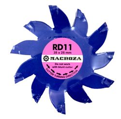Fresa MACROZA RD11 para regatas de 25 x 32 Milimetros