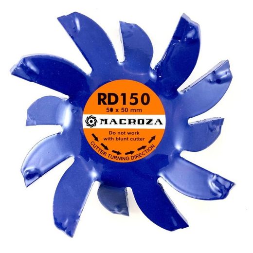 Fresa MACROZA RD150 para regatas de 50 x 50 Milimetros