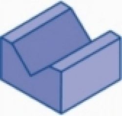 Fresa para Madera Para Ranuras En " V ", Referencia 1674