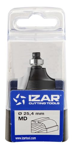 Fresa Para Madera para Redondeado de Cantos Con Copiador, Referencia 1672