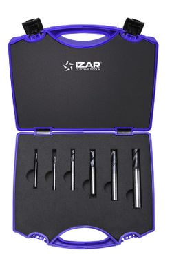 Fresa Frontal 2 Labios Metal Duro Micrograno Cromax, uso general, Referencia 9421