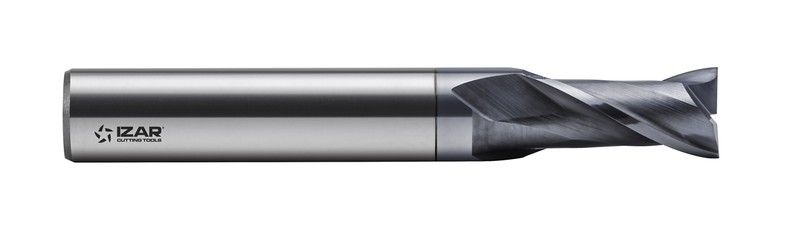 Fresa Frontal 2 Labios Metal Duro Micrograno Cromax, uso general, Referencia 9421