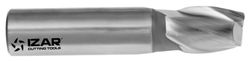 Fresa Frontal 2 Labios Metal Duro Micrograno Cromax, uso general, Referencia 9421