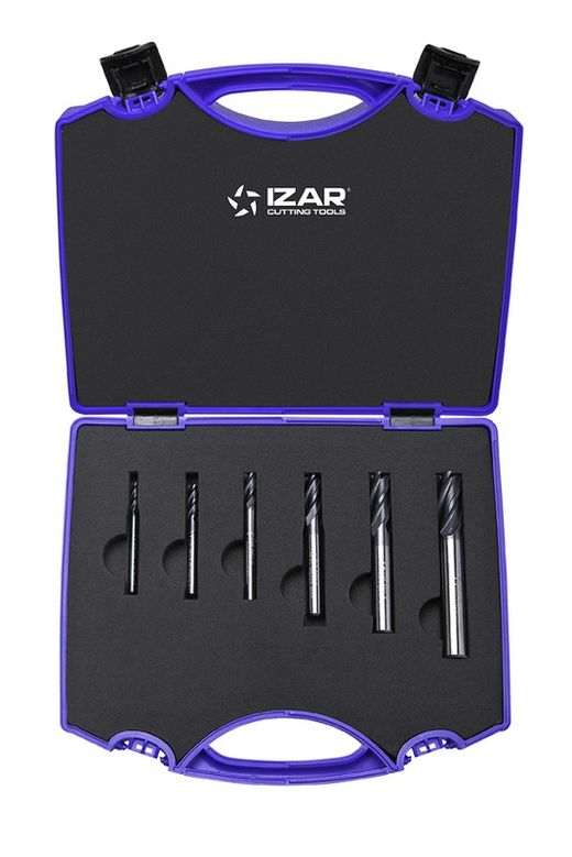 Fresa Frontal 4 Labios Metal Duro Micrograno de Uso General, Referencia 9401
