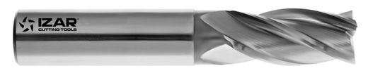 Fresa Frontal 4 Labios Metal Duro Micrograno de Uso General, Referencia 9401