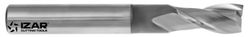 Fresa Frontal 2 Labios de Serie Lraga Metal Duro Micrograno Cromax, Referencia 9424