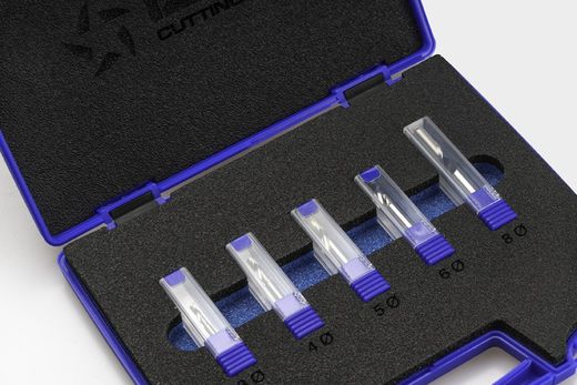 Fresa 1 Labio Pulido Espejo Para Aluminio, K20f 1z, Referencia 9416