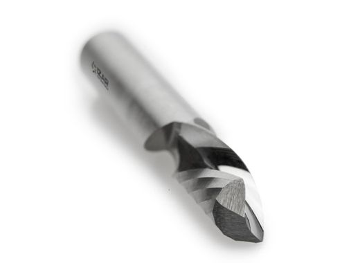 Fresa 1 labio Corte a Izquierda Espejo Pulido Para Aluminio, K20f 1z, Referencia 9456