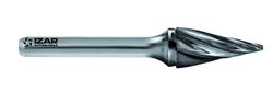 Fresa Rotativa De Metal Duro Forma Conica En Punta , Referencia 9255
