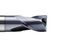 Fresa Frontal 2 Labios Metal Duro Grano UF, Filo Torico, Referencia 9460