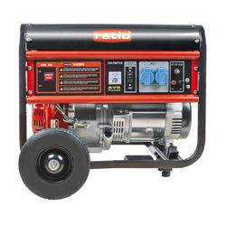 Generador de gasolina RATIO RG-6500 Potencia máxima de 5,5 Kva, Referencia 641X6500
