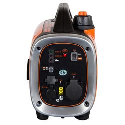 Generador inverter BLAC&DECKER BXGNI1900E Depósito con capacidad para 4 litros de gasolina. Referencia 6175H900E
