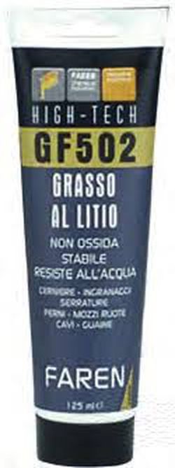 Tubo grasa de Litio de 125 ml. De Uso General. Ref.Gf502