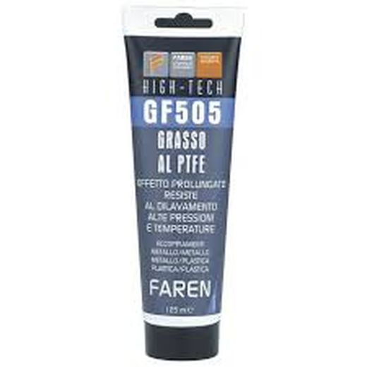 Tubo de grasa con teflón 125 gr. Gf505 Ptfe