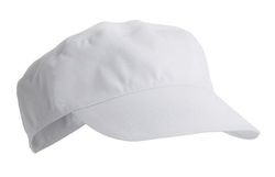 Gorro Con Visera en color Blanco Referencia 254002 .
