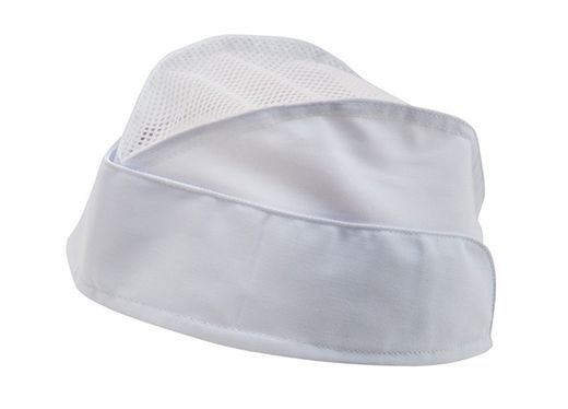 Gorro Militar Con Rejilla Blanco Ref. 91