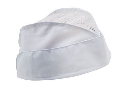 Gorro Militar Con Rejilla Blanco Ref. 91