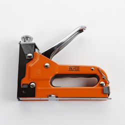 Grapadora Manual 3 En 1 Para Uso Con 3 Tipos De Grapas ALYCO ORANGE, Referencia 171275