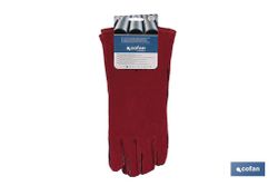 Guante Rojo Soldador. Referencia 11000069