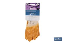 Guantes de nitrilo amarillos | Revestimiento impermeable y no absorbente | Larga duración y resistentes. referencia 11000094
