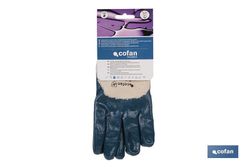 Guantes de nitrilo azules | Revestimiento impermeable y no absorbente | Larga duración y resistentes. Referencia 11000097.