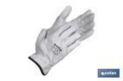 Guantes de piel de vacuno | Calidad estándar | Seguros y cómodos | Resistentes y duraderos. referencia 11000091.