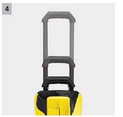 Hidrolimpiadora KARCHER K4 Power control 1800W Accesorios incluidos, Referencia 1000XK4P