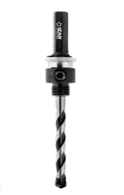 Husillo para Sierra Corona con Broca Centar W/Pared, Diametro 14 a 30,Modelo H3c, Referencia 1646