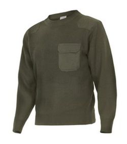 Jersey Punto Grueso Con Cuello Redondo Referencia 100.