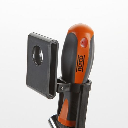 Juego 21 Piezas De Puntas, Vasos Y Adaptador Magnético Con Mango En Soporte Plástico ALYCO ORANGE, Referencia 170461