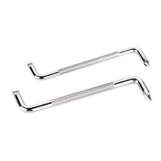 Juego De 2 Llaves Acodadas De Doble Punta ALYCO ORANGE Ph1x5mm/Ph2x6mm, Referencia 170695
