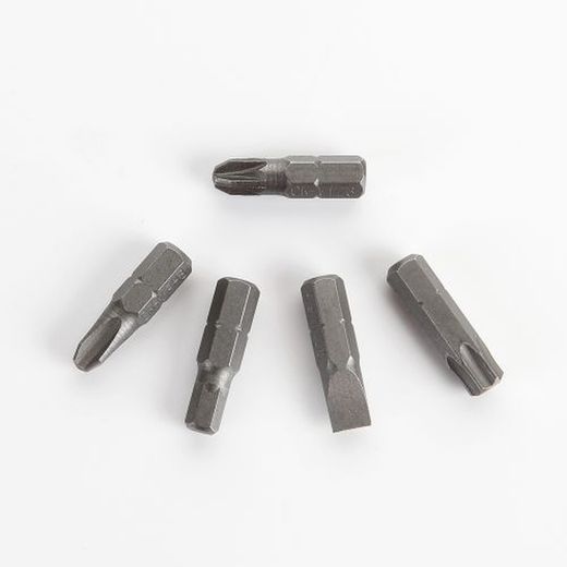 Juego De 30 Puntas De Atornillar De 1/4" Y Adaptador En Caja De Plástico ALYCO ORANGE, Referencia 170490