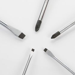 Juego De 5 Destornilladores Plano, Recto Y Ph En Caja Cartón ALYCO ORANGE, Referencia 170488