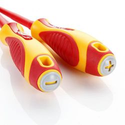 Juego De 6 Destornilladores Aislados Para Electricista Con Mango Bimaterial ALYCO