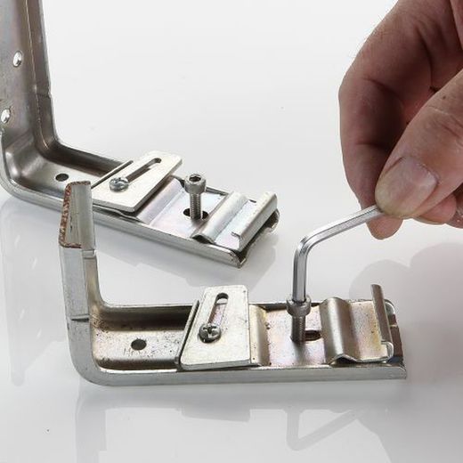 Juego De 7 Llaves Acodadas Hexagonales Allen, Soporte De Plástico ALYCO ORANGE, Referencia 170607