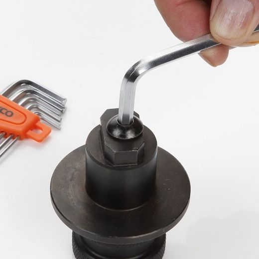 Juego De 7 Llaves Acodadas Hexagonales Allen, Soporte De Plástico ALYCO ORANGE, Referencia 170607