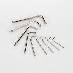Juego De 9 Llaves Acodadas Torx Inviolable En Soporte De Plástico De T10 A T50 ALYCO, Referencia 193290