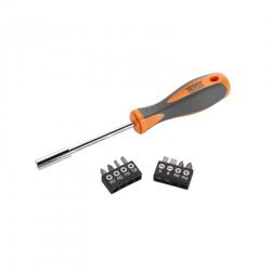 Juego 9 Piezas De Puntas Y Adaptador Magnético ALYCO ORANGE, Referencia 170457