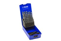 Juego Brocas Mango Cilindrico  De Medidas De 1 A 13 X 0.50 Mm, 25 Brocas, Din338 .Sets 1456
