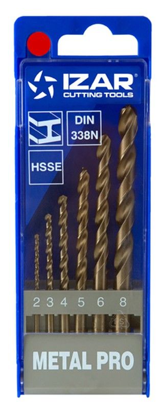 Juego Brocas Din338 6 Unidades, Referencia 1462