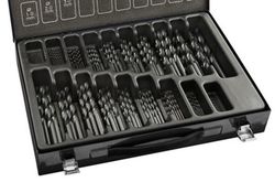 Maletin Con Surtido De Brocas Laminadas 170 Unidades , Ref1499