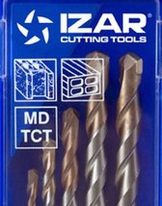 Juego 5 Brocas Widia Para Hormigon/Pared Profesional, Referencia 1486