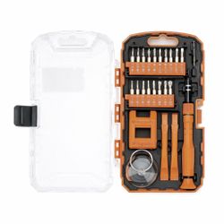 Juego de 43 piezas para reparación de aparatos electrónicos y móviles ALYCO ORANGE, Referencia 171249