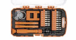 Juego de 43 piezas para reparación de aparatos electrónicos y móviles ALYCO ORANGE, Referencia 171249