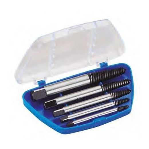 Juego De Extractores Para Tornillos En Caja De Plástico ALYCO, Referencia 122330