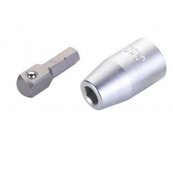 Juego Destorgolpe  Juego De Destornillador De Impacto De 1/2”, Dos adaptadores Y 18 Puntas En Estuche De Plástico ALYCO, Referencia 192650