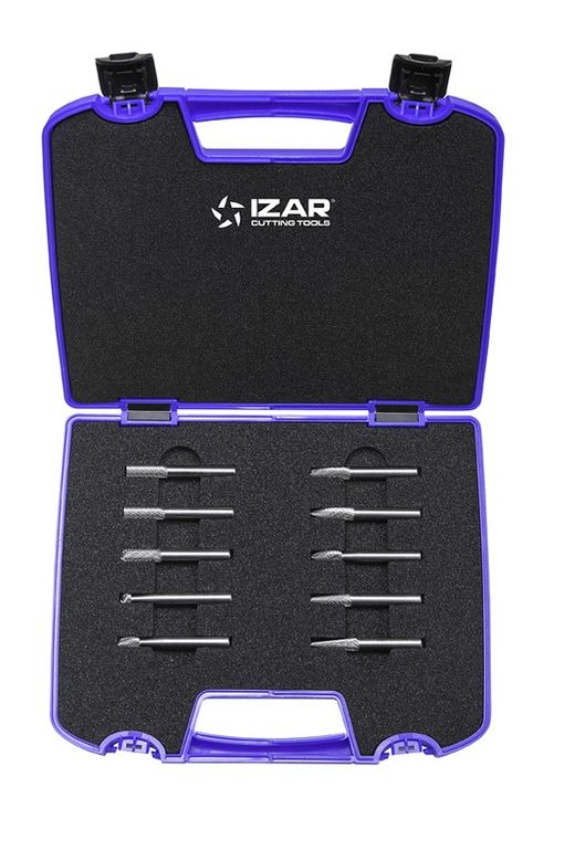 Juego De Fresas Rotativas De Metal Duro, Referencia 9200