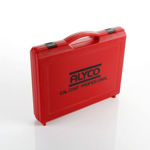 Juego De Vasos Y Accesorios Aislados VDE 20 Pzas De 1/2" ALYCO, Referencia 190300