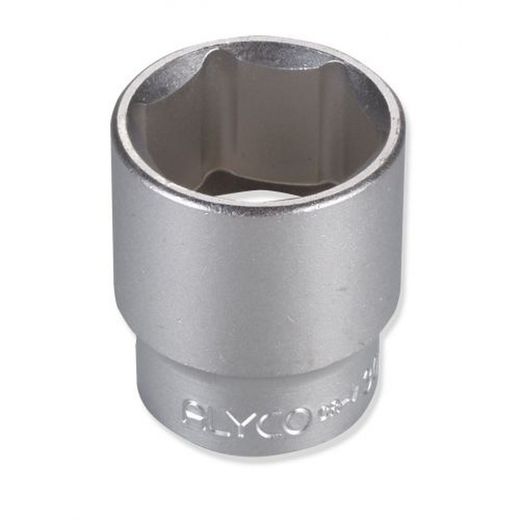 Juego De Vasos y Accesorios 47 Piezas Medidas En Pulgadas De 1/2" ALYCO, referencia 190240
